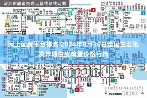 网上配资平台排名 2024年8月16日全国主要批发市场白皮鸡蛋价格行情